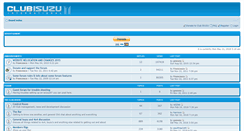 Desktop Screenshot of clubisuzu.com